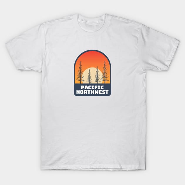 Pacific Northwest T-Shirt by happysquatch